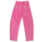 Bold Barrel Jeans - Hot Pink