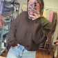 Chocolate Drop Sweater