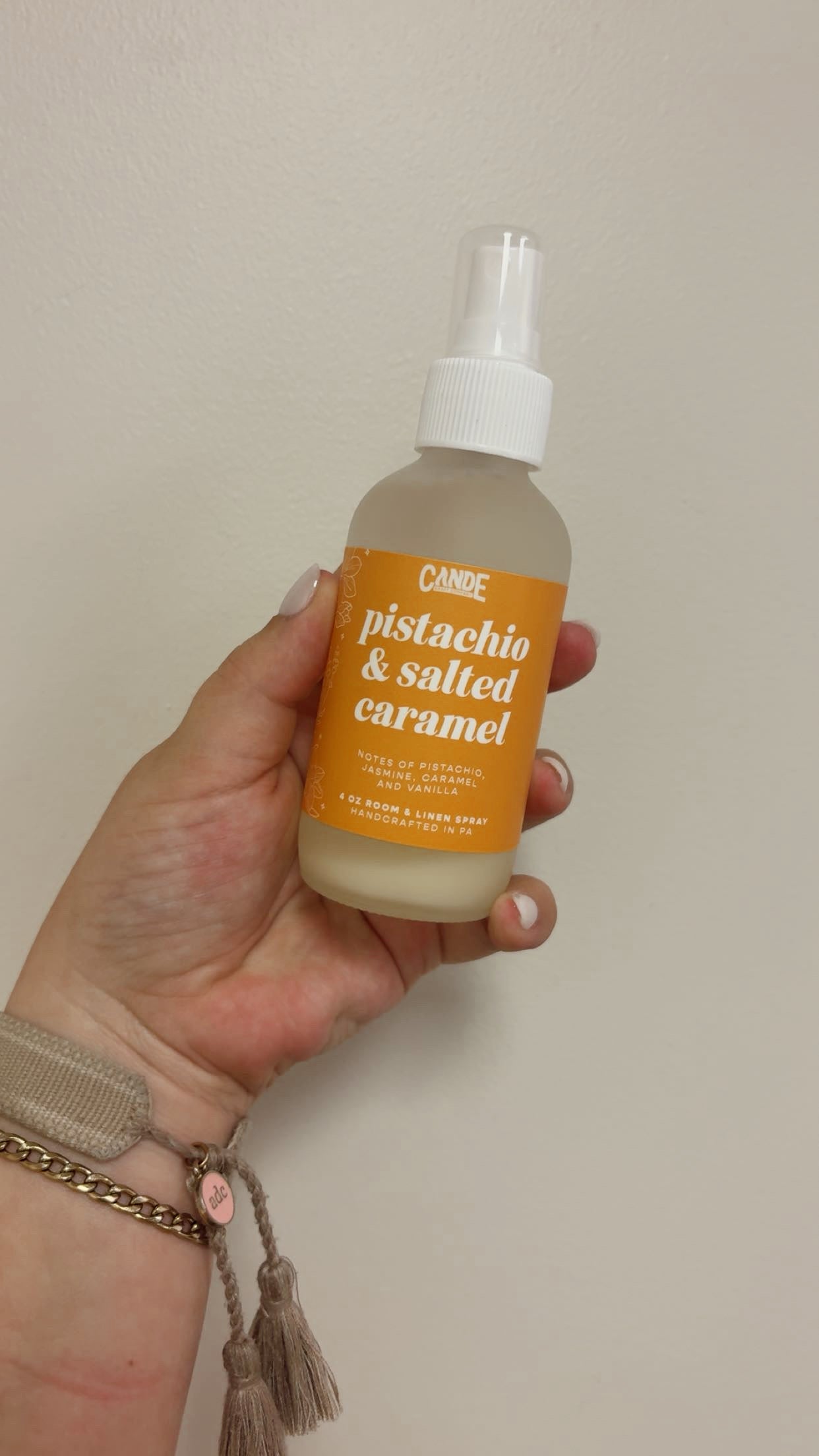 Room & Linen Spray - Pistachio & Salted Caramel