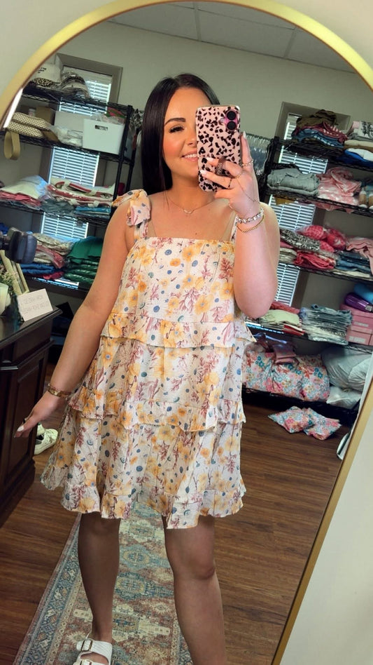 Fall Florals Dress