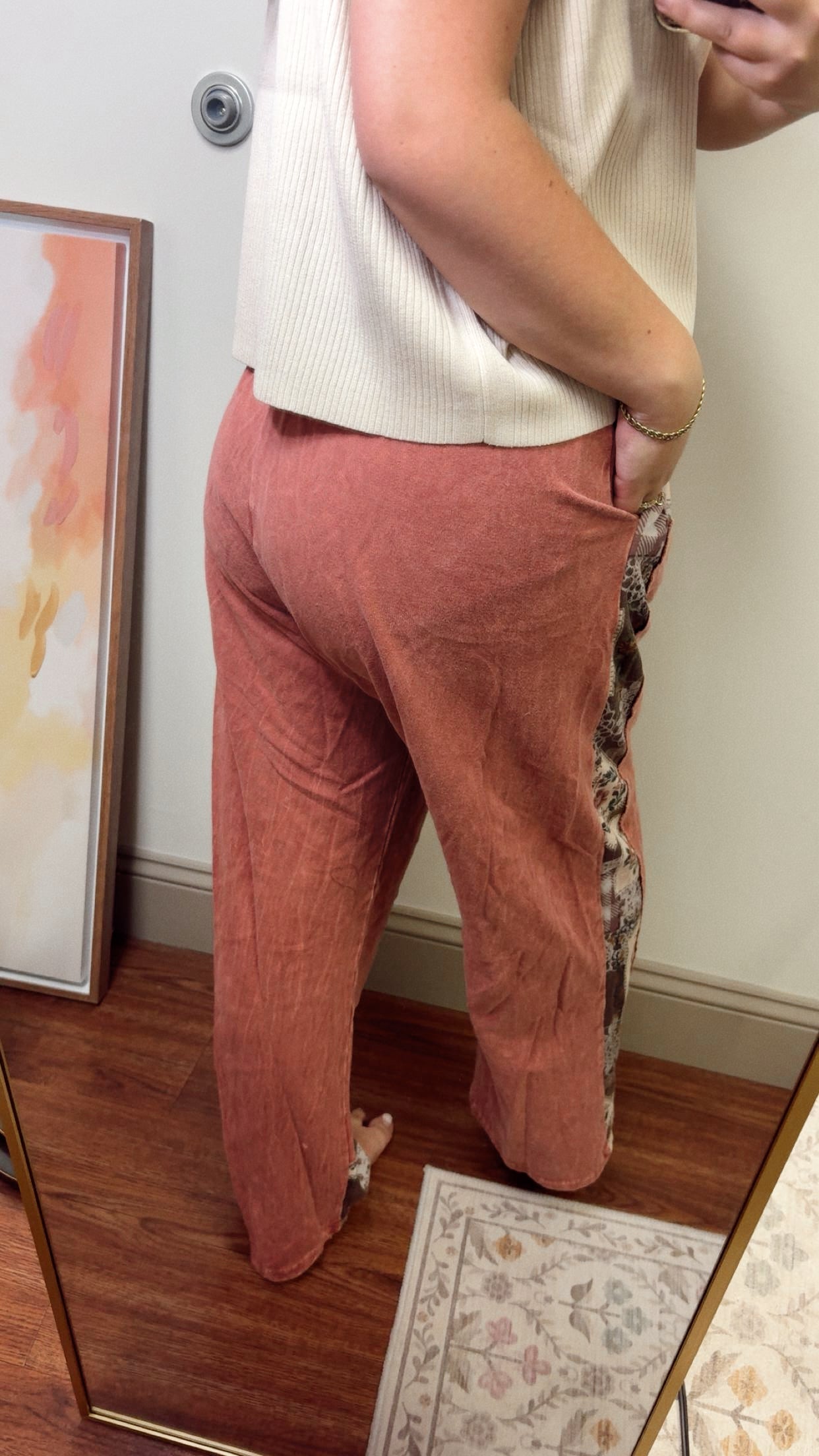 Nostalgia Patchwork Pants