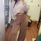 Comfort Is Key Sweatpants- Chestnut