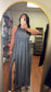 Midnight Breeze POL Dress - Blue