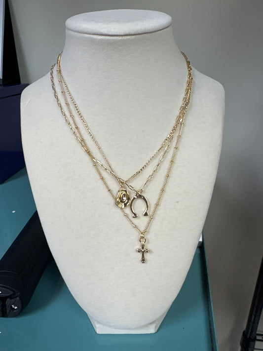 Western Layered Necklace