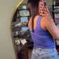 Slim And Shape Reversible Tank- Periwinkle