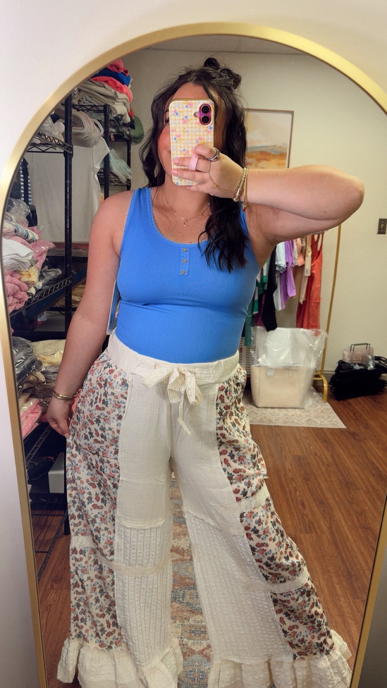 Berry Blossom POL Pants