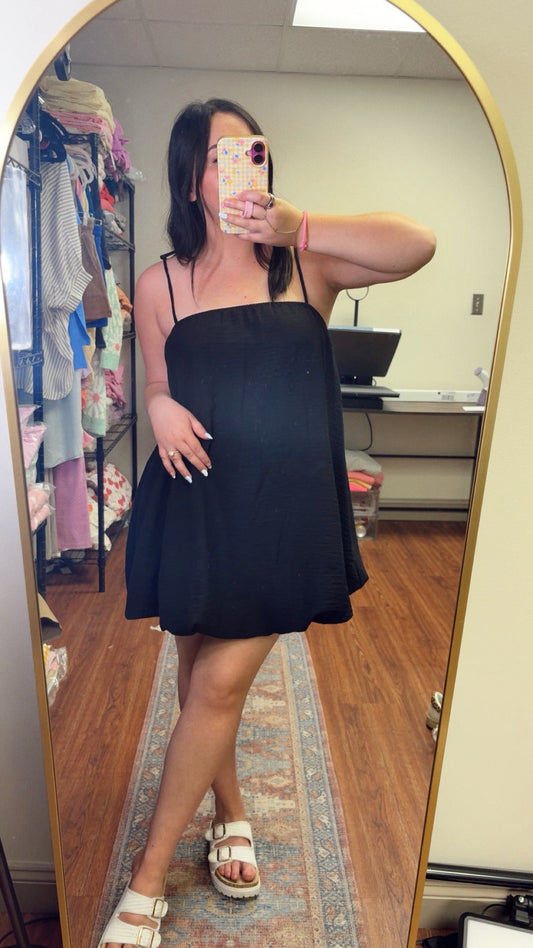 Bubble Dress - Black