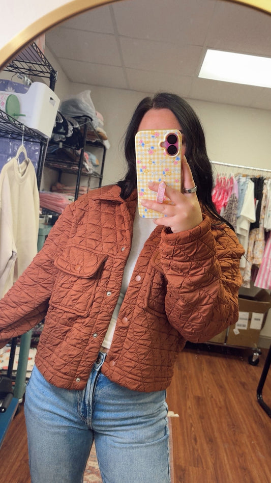 Bundle Up Quilted Jacket