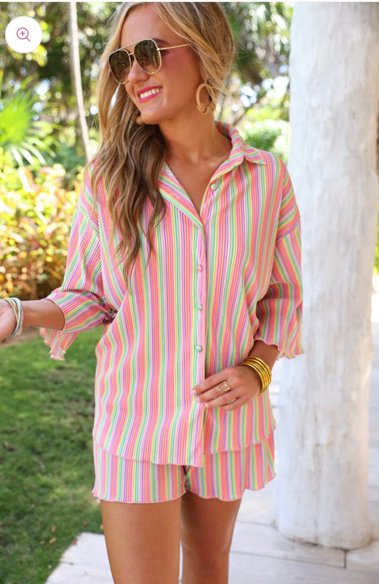 Dreamy Daze Pleated Set