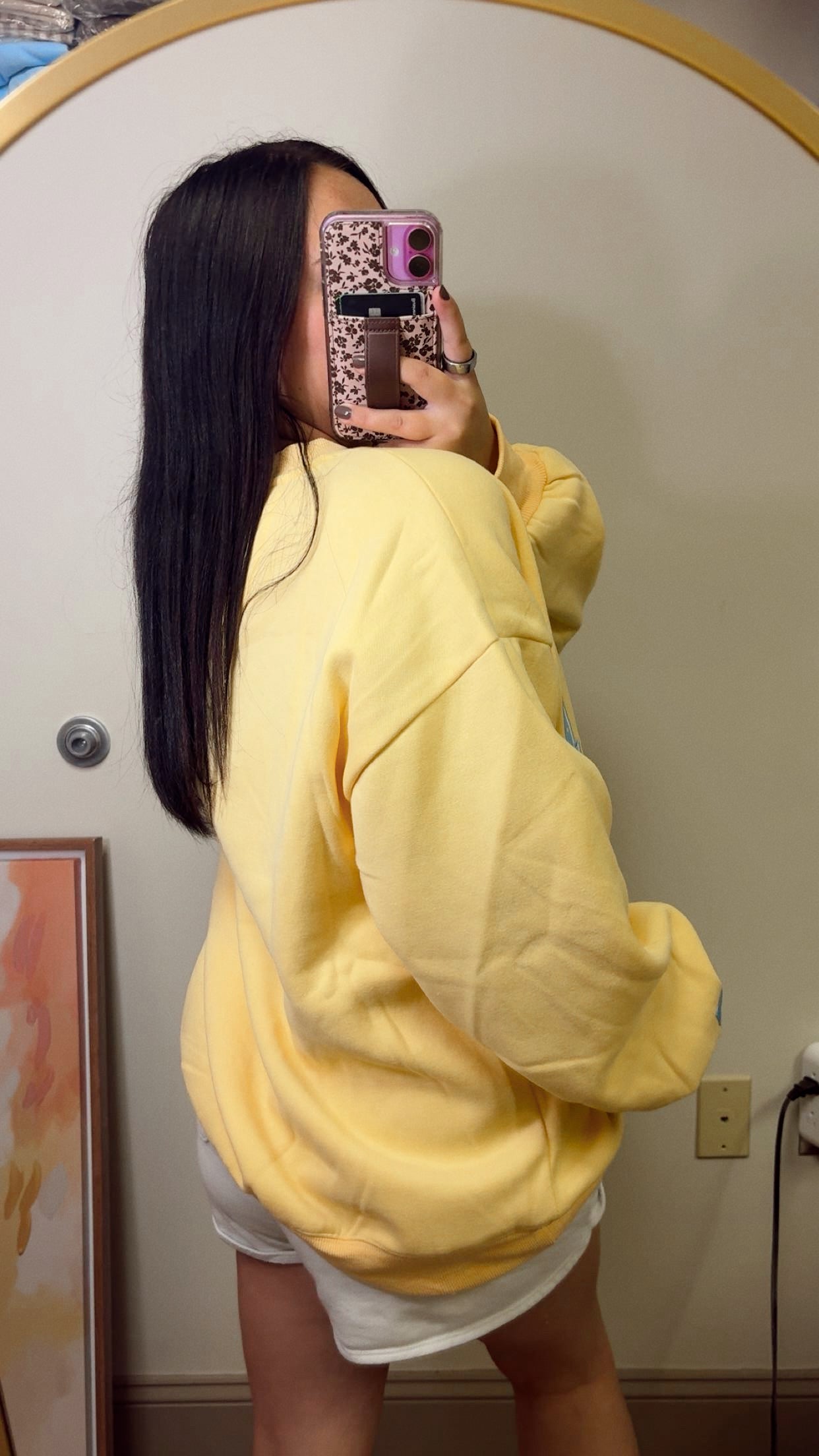 Lulu Mac Polka Dot Crewneck - Yellow