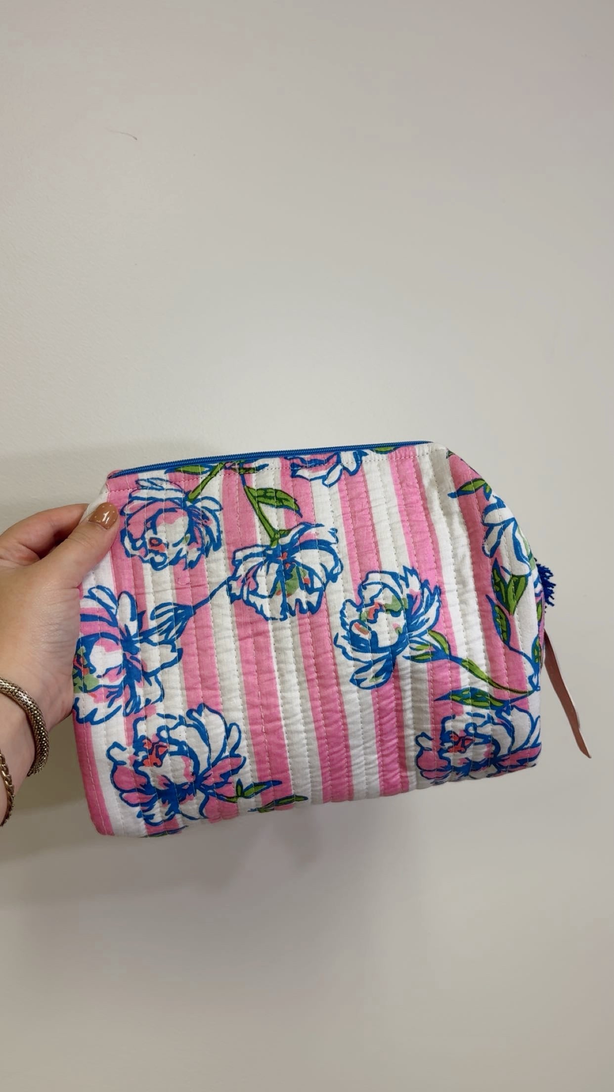Hand Quilted Cosmetic Bags