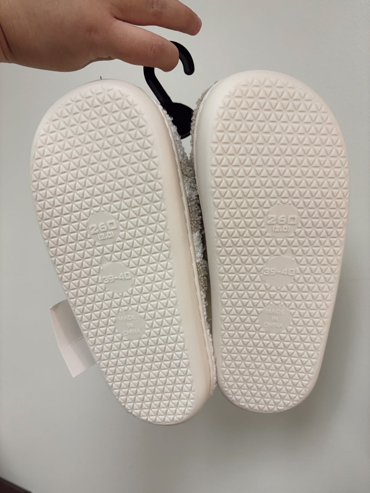 Caramel Checker Slippers