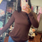 Buttery Soft Long Sleeve- Brown