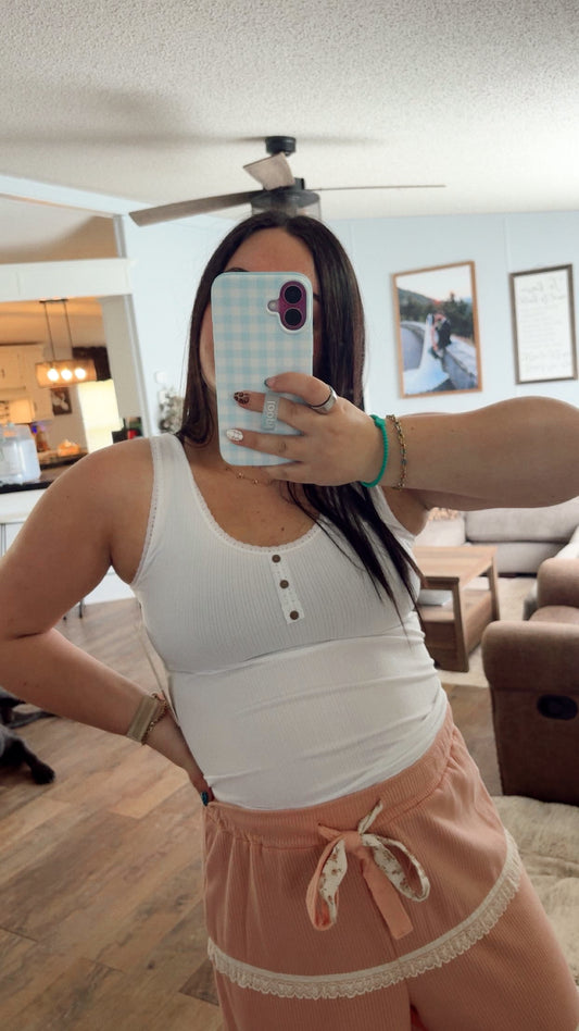 Everyday Put Together Tank - White