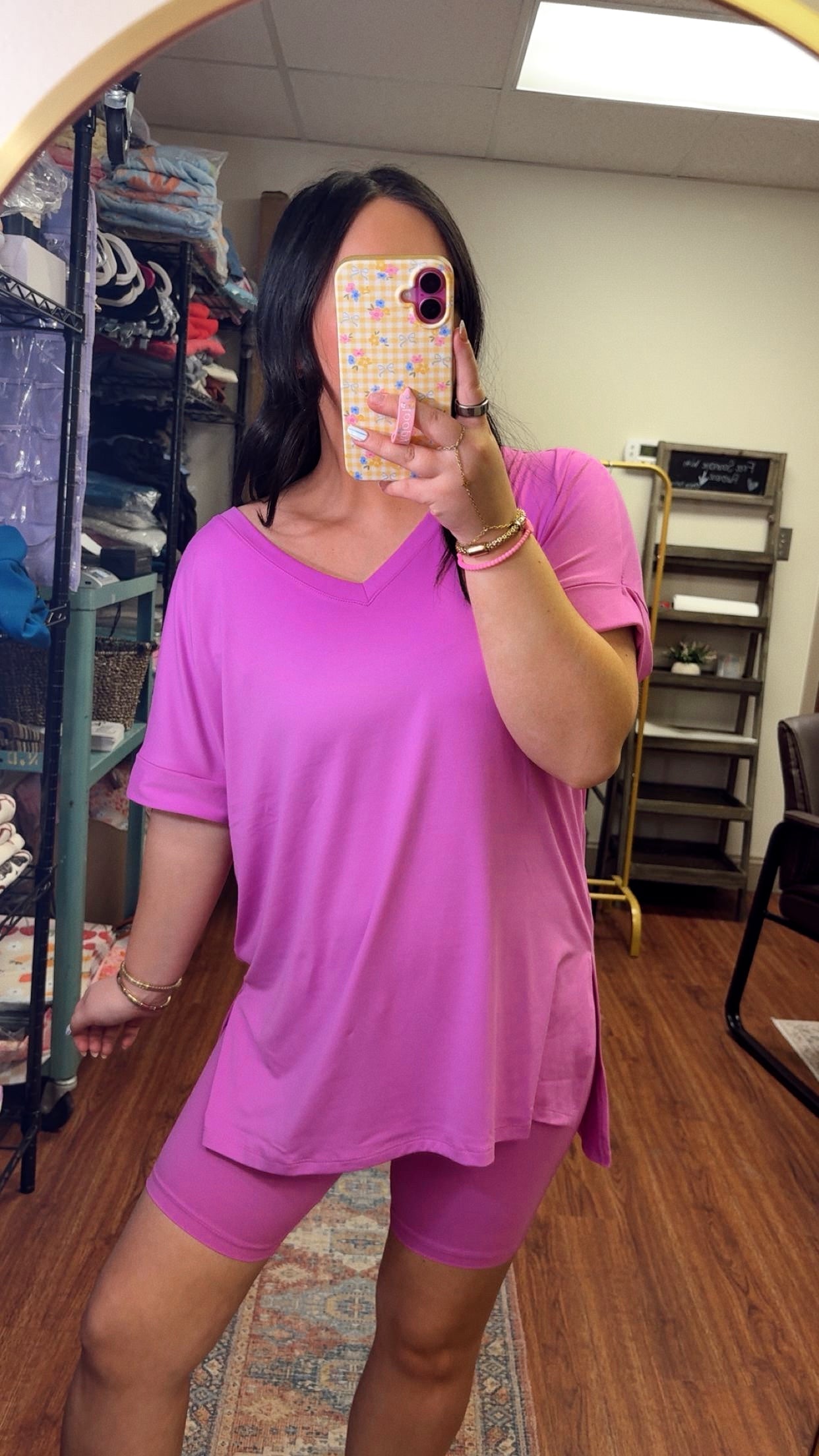 Timeless Biker Set- Bright Mauve