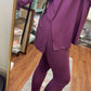 Timeless Long Sleeve Set- Eggplant