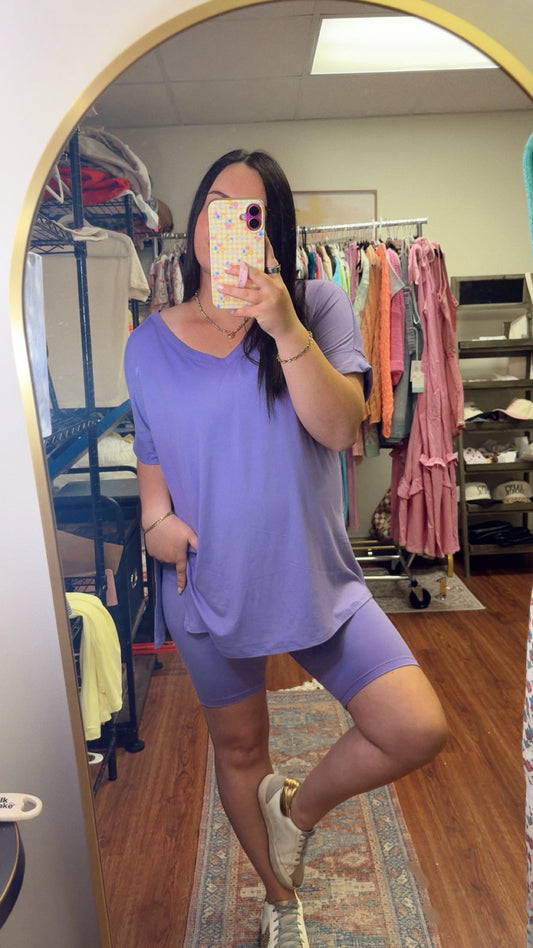Timeless Biker Set - Lavender