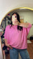 Simple Days Ribbed Top - Candy Pink