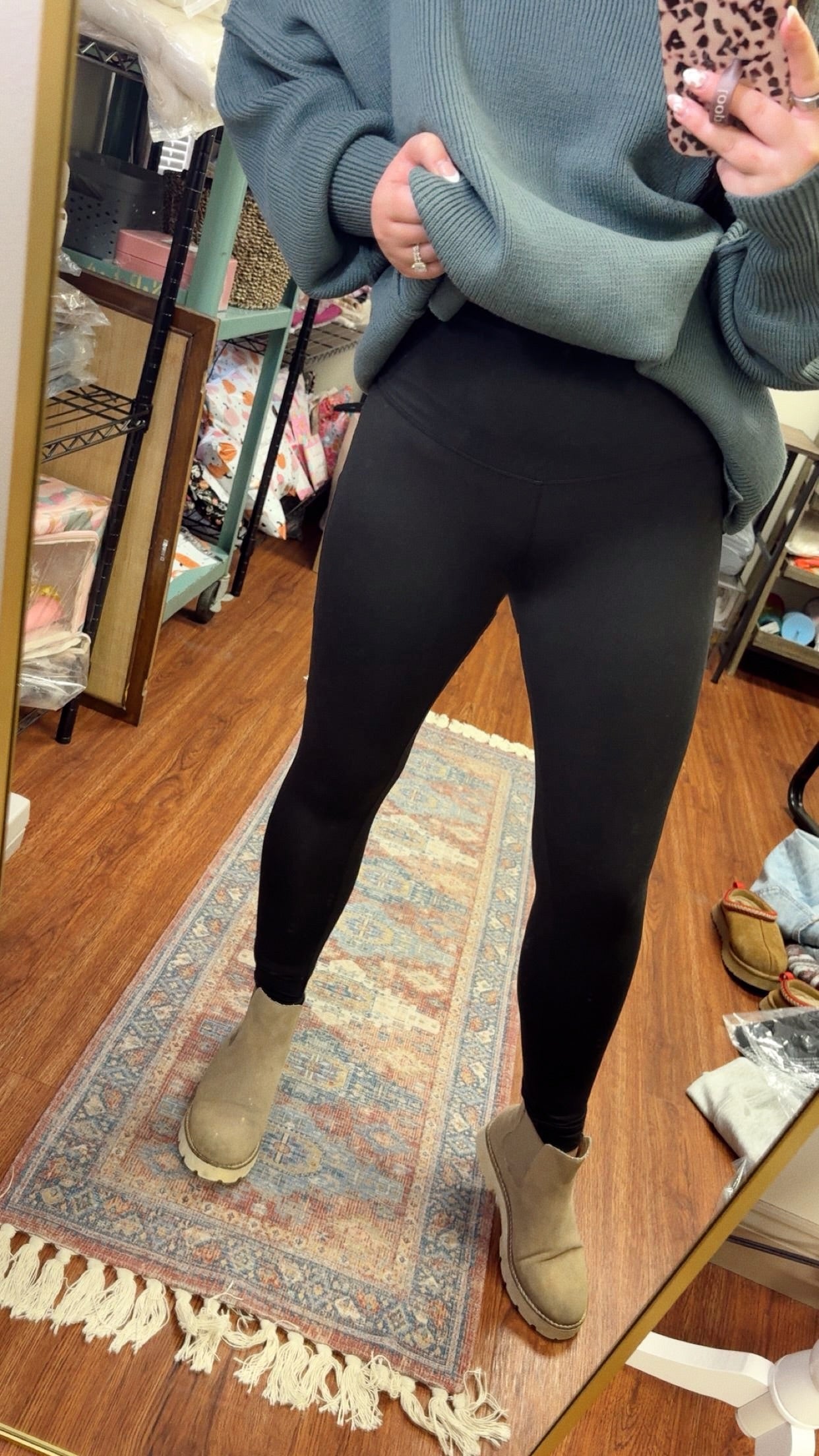 Buttery Soft Leggings- Black