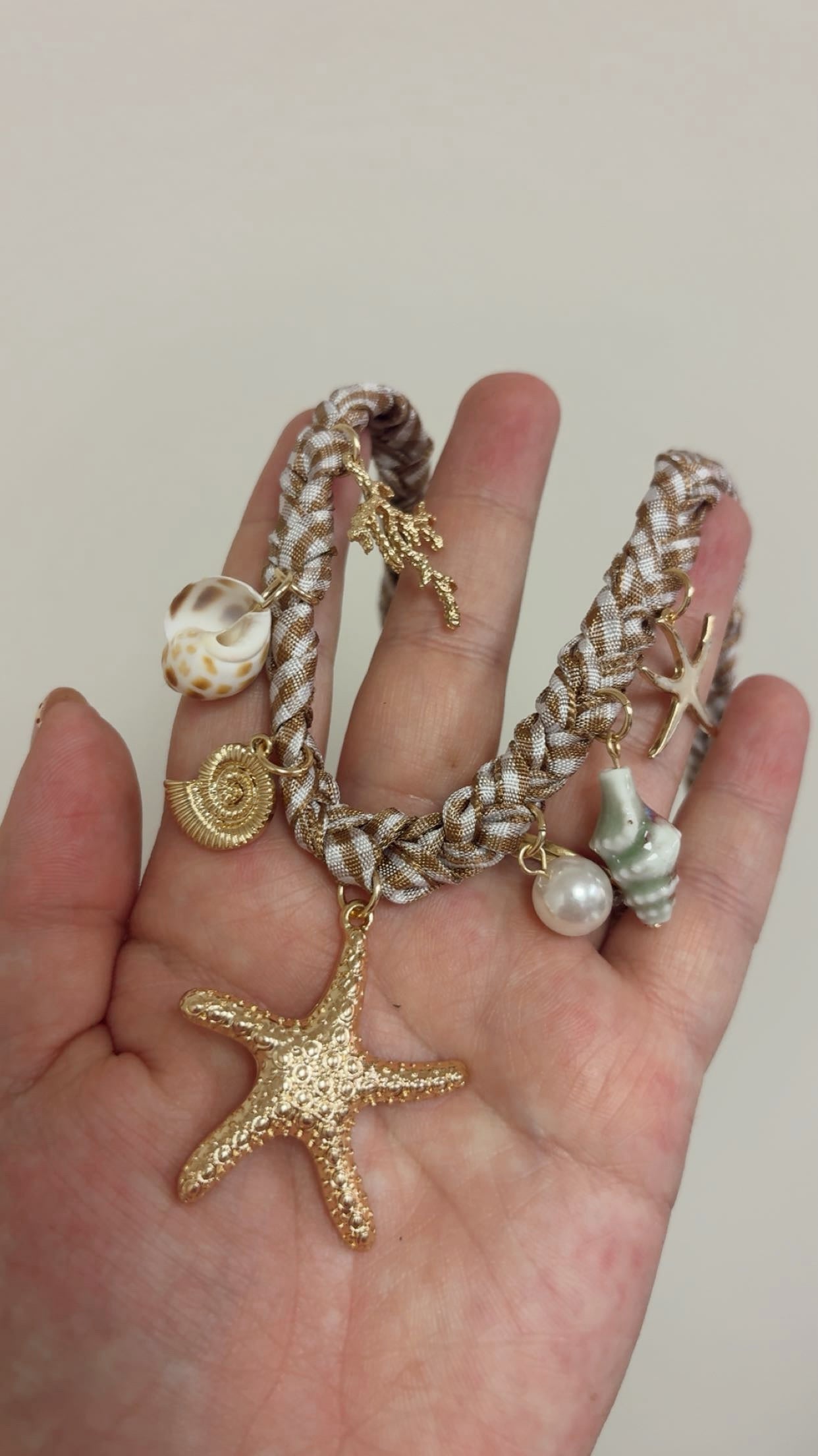 Seashell Charm Necklace
