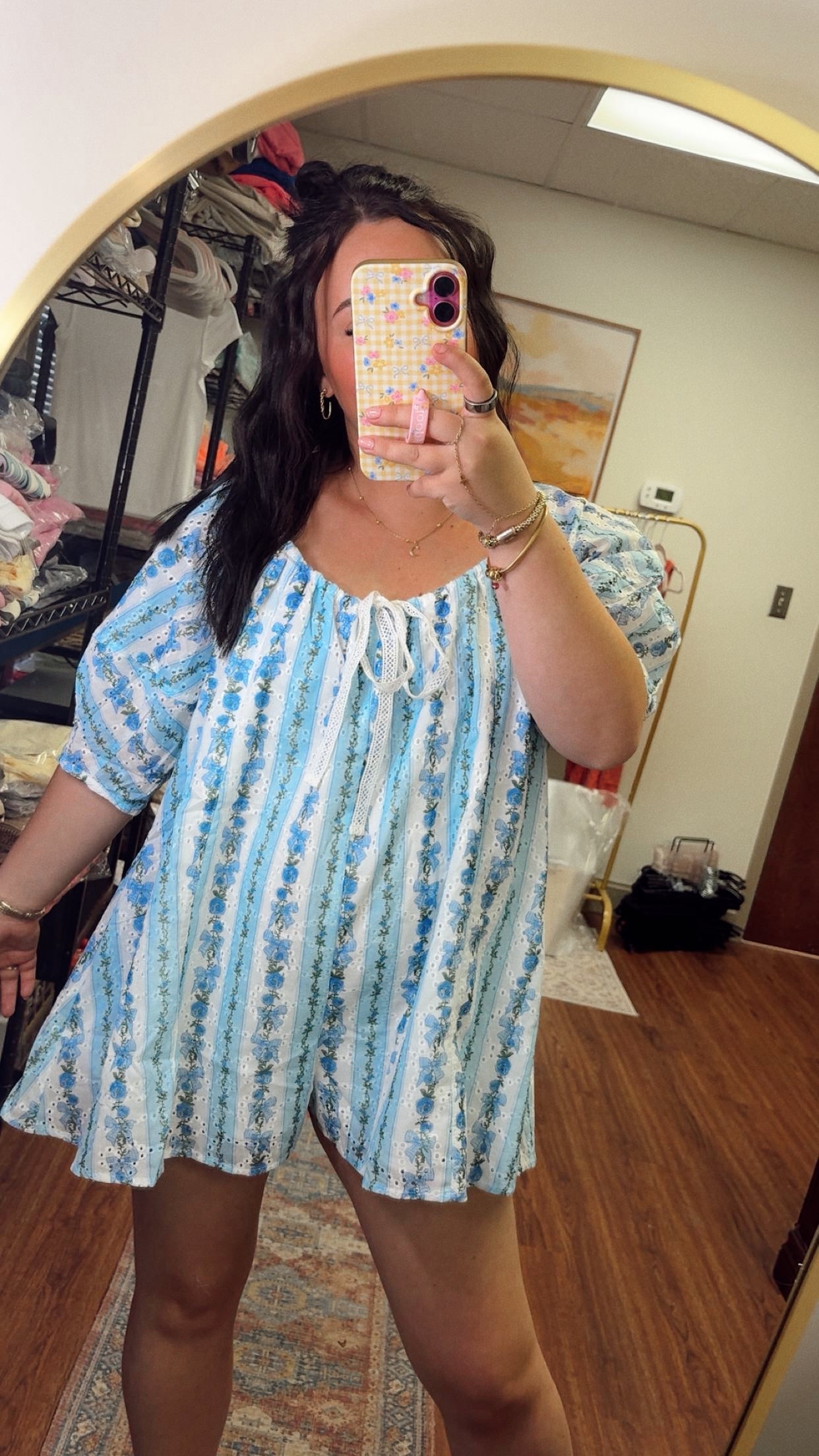 Bluebell Eyelet Romper