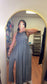 Midnight Breeze POL Dress - Blue