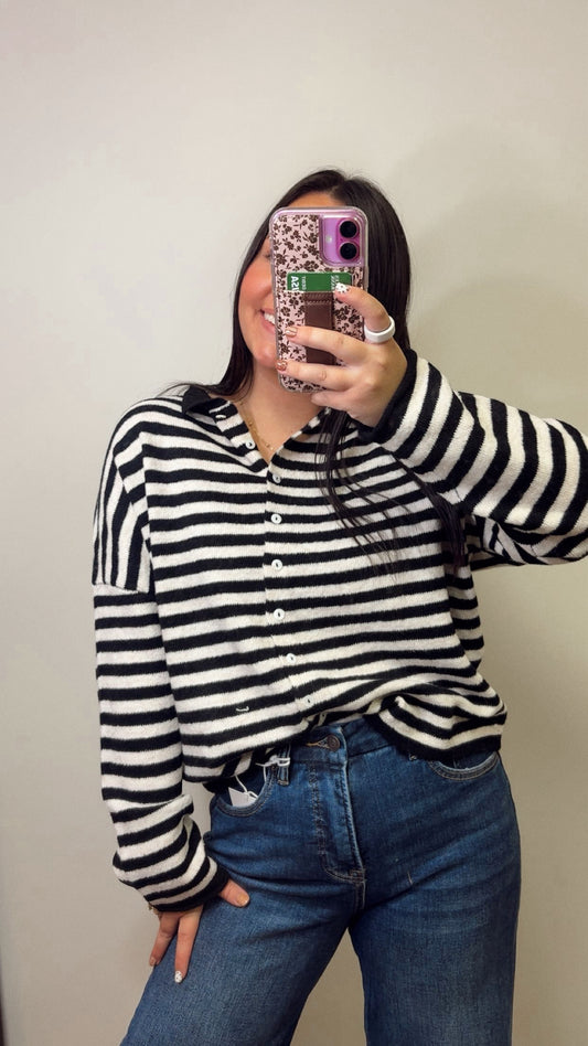 Sutton Stripe Sweater