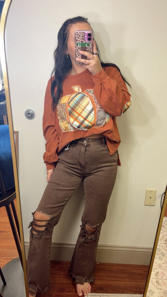 One Step Ahead Jeans - Brown