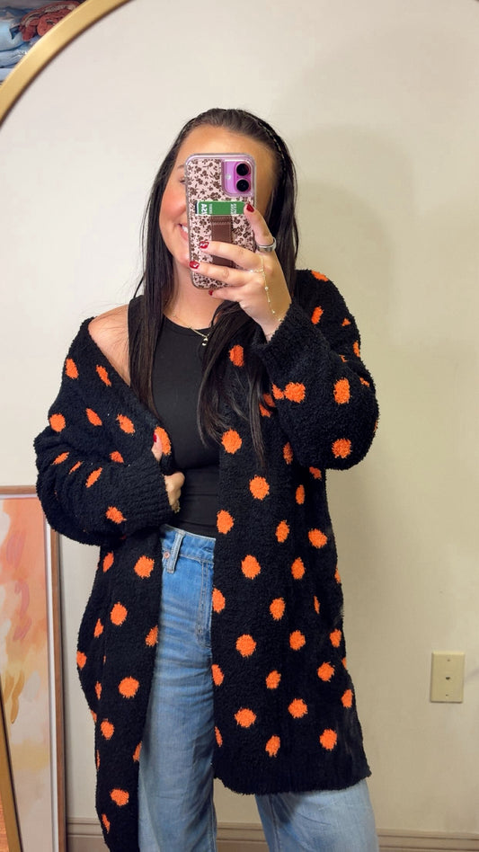 Cloud Cardigan - Polka Dot