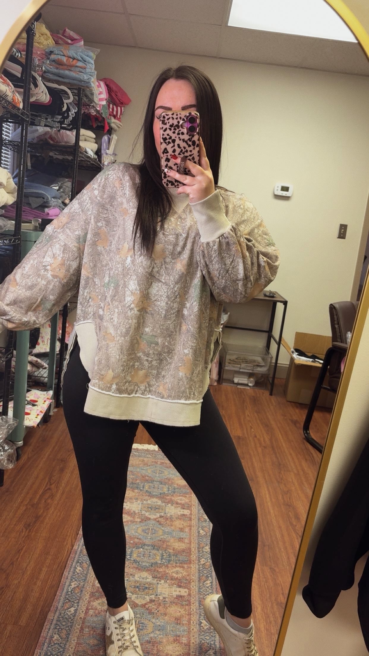 Woodland Camo Sweatshirt