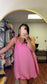 Bubble Dress - Pink