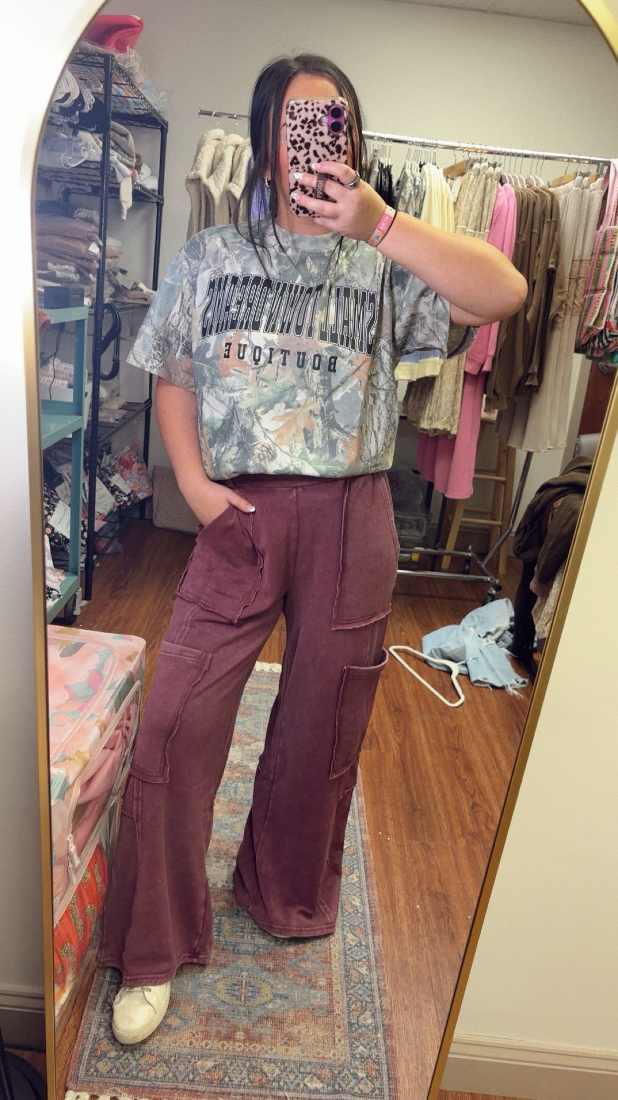 Comfort Is Key Sweatpants- Dark Cherry