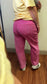 Bold Barrel Jeans - Hot Pink