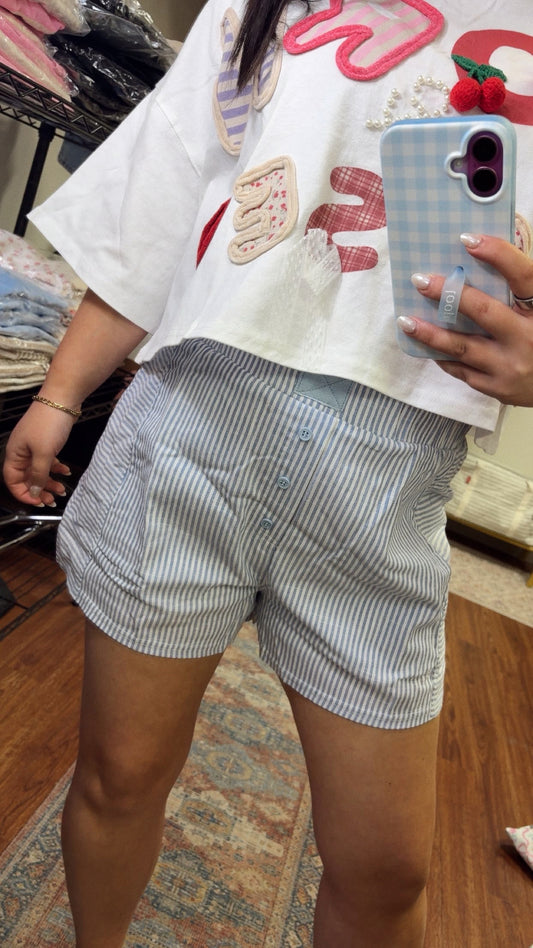 Blueberry Boxer Shorts