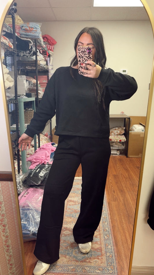 Snowy Day Set- Black