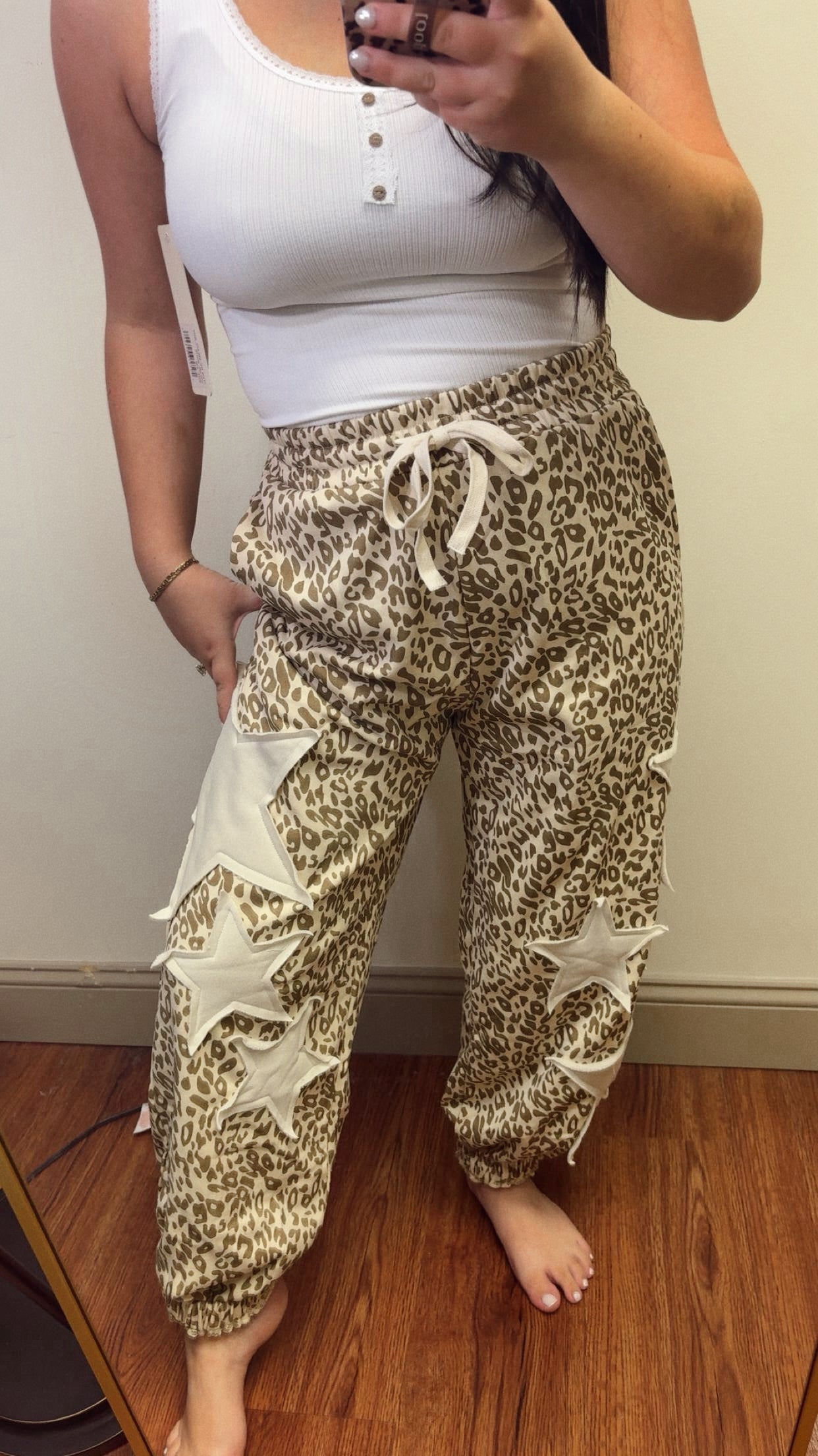 Starstruck Leopard Joggers
