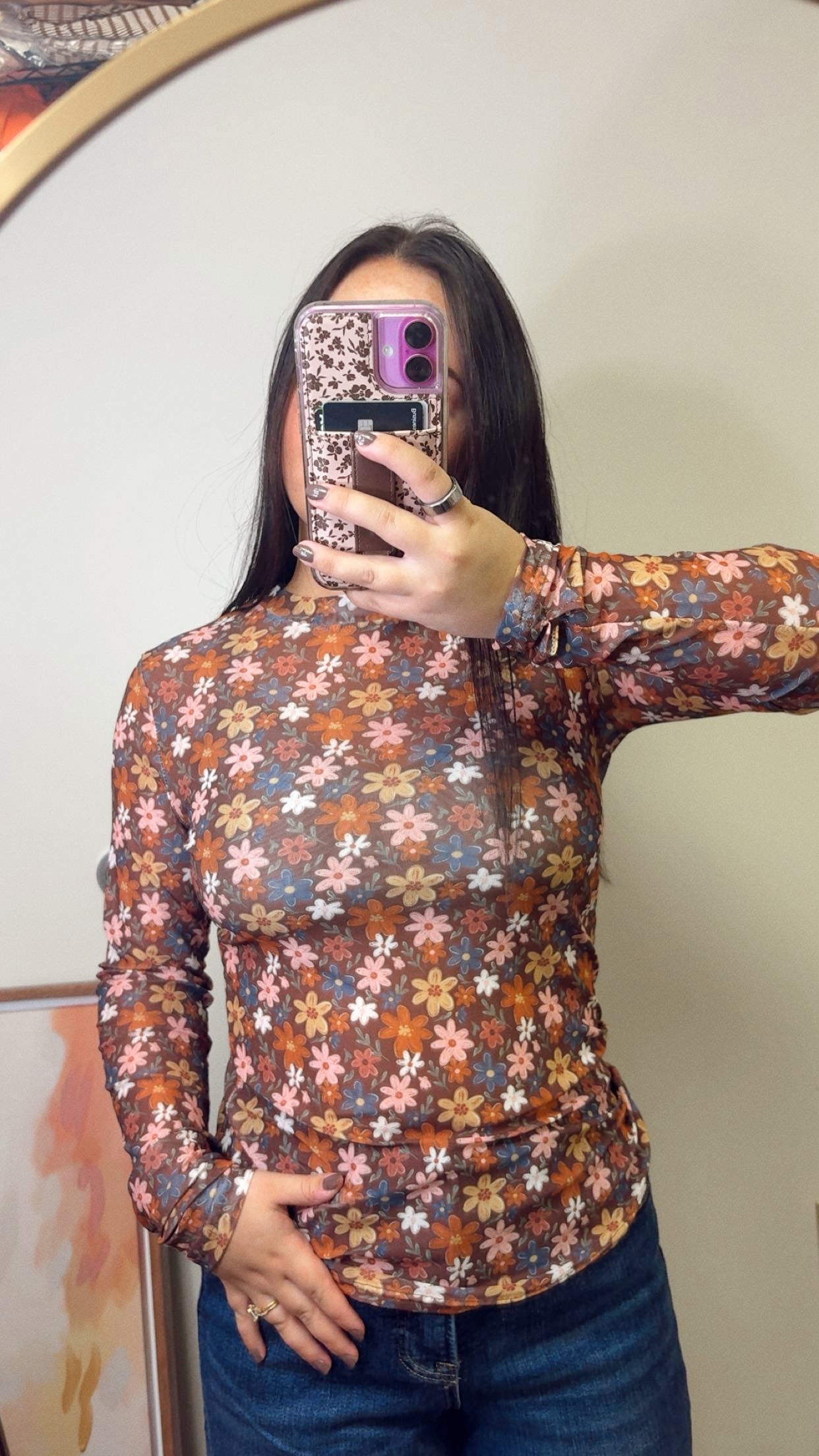 Dress It Up Mesh Top
