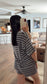 Styling Stripes Ribbed Set - Black