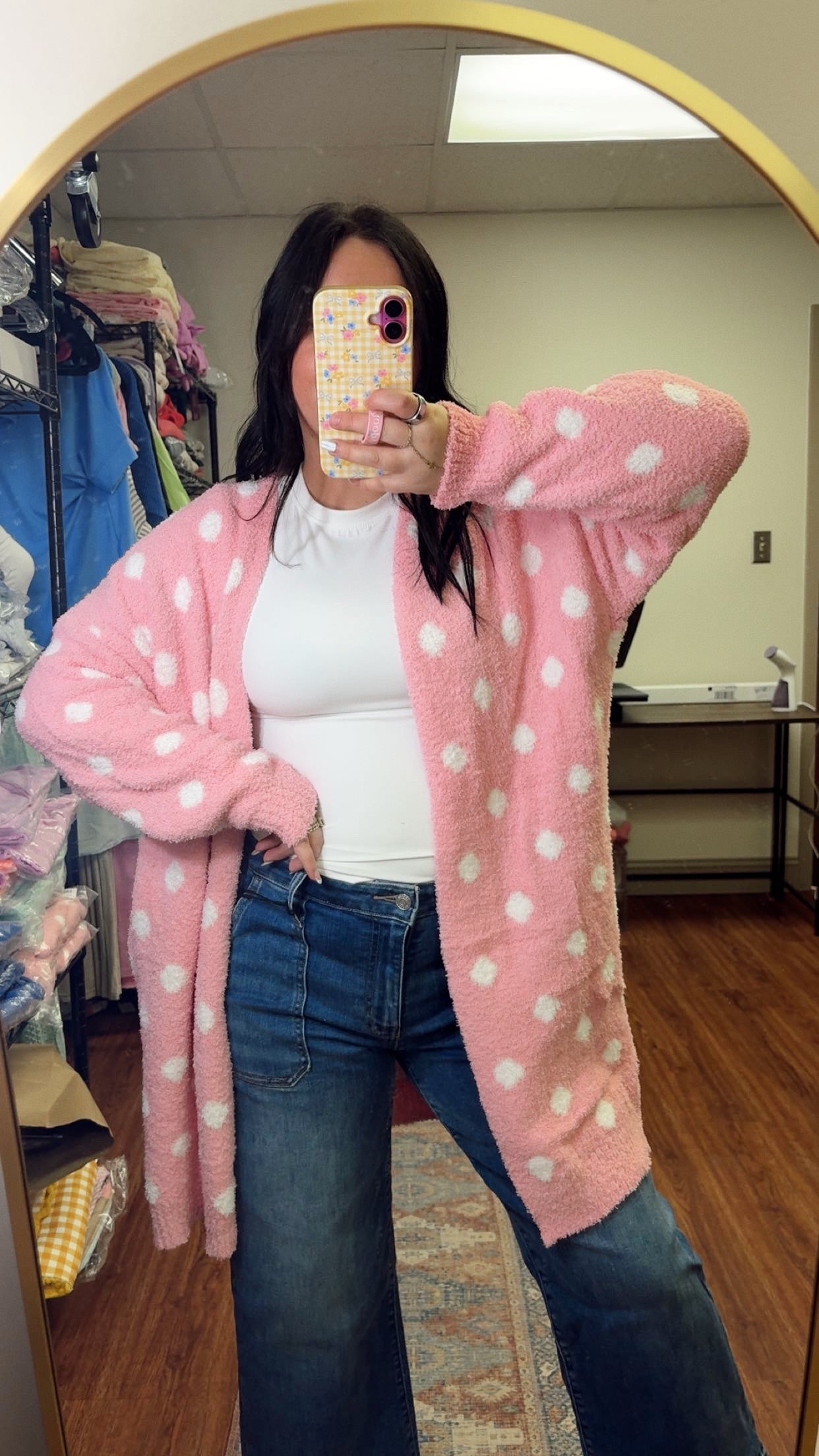 Cloud Cardigan - Polka Dot