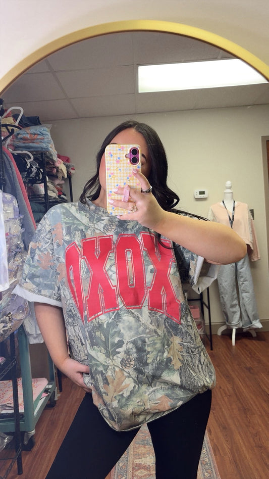 XOXO Camo Tee