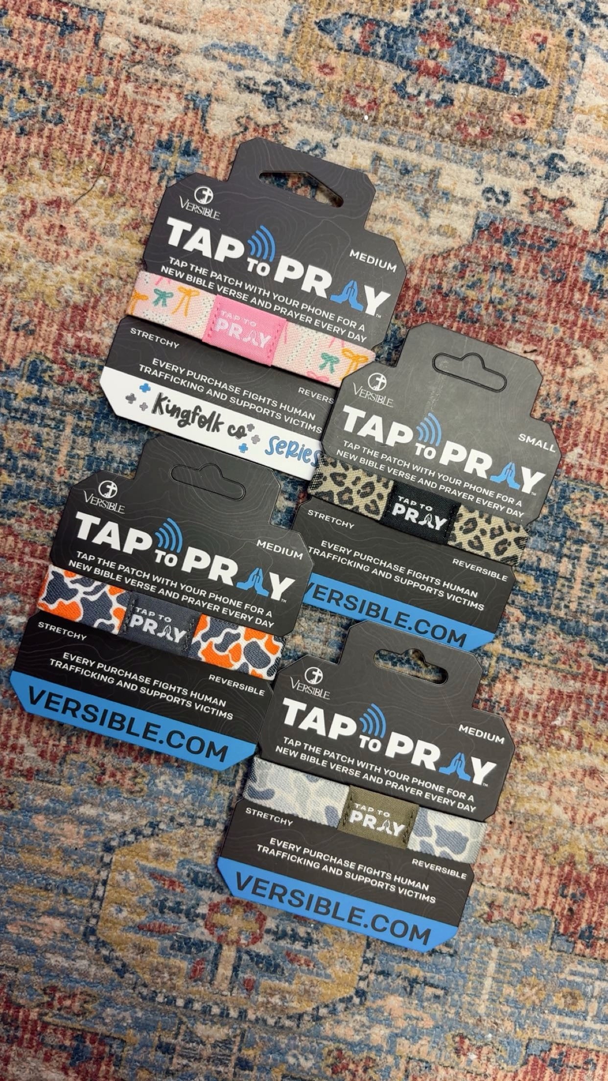 Tap To Pray Bracelets