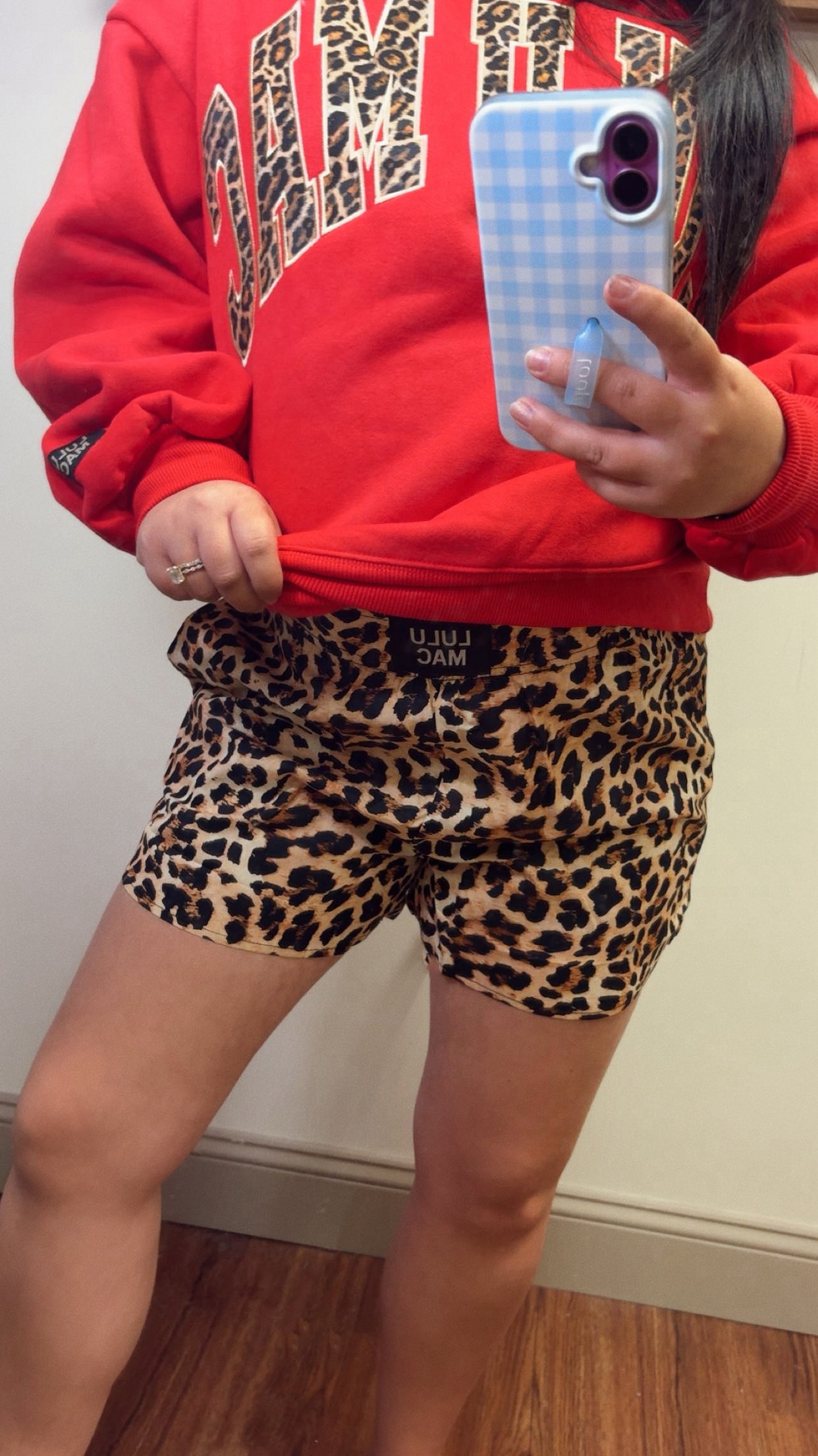 Lulu Mac Boxer Shorts - Leopard