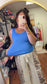 Everyday Put Together Tank - Blue