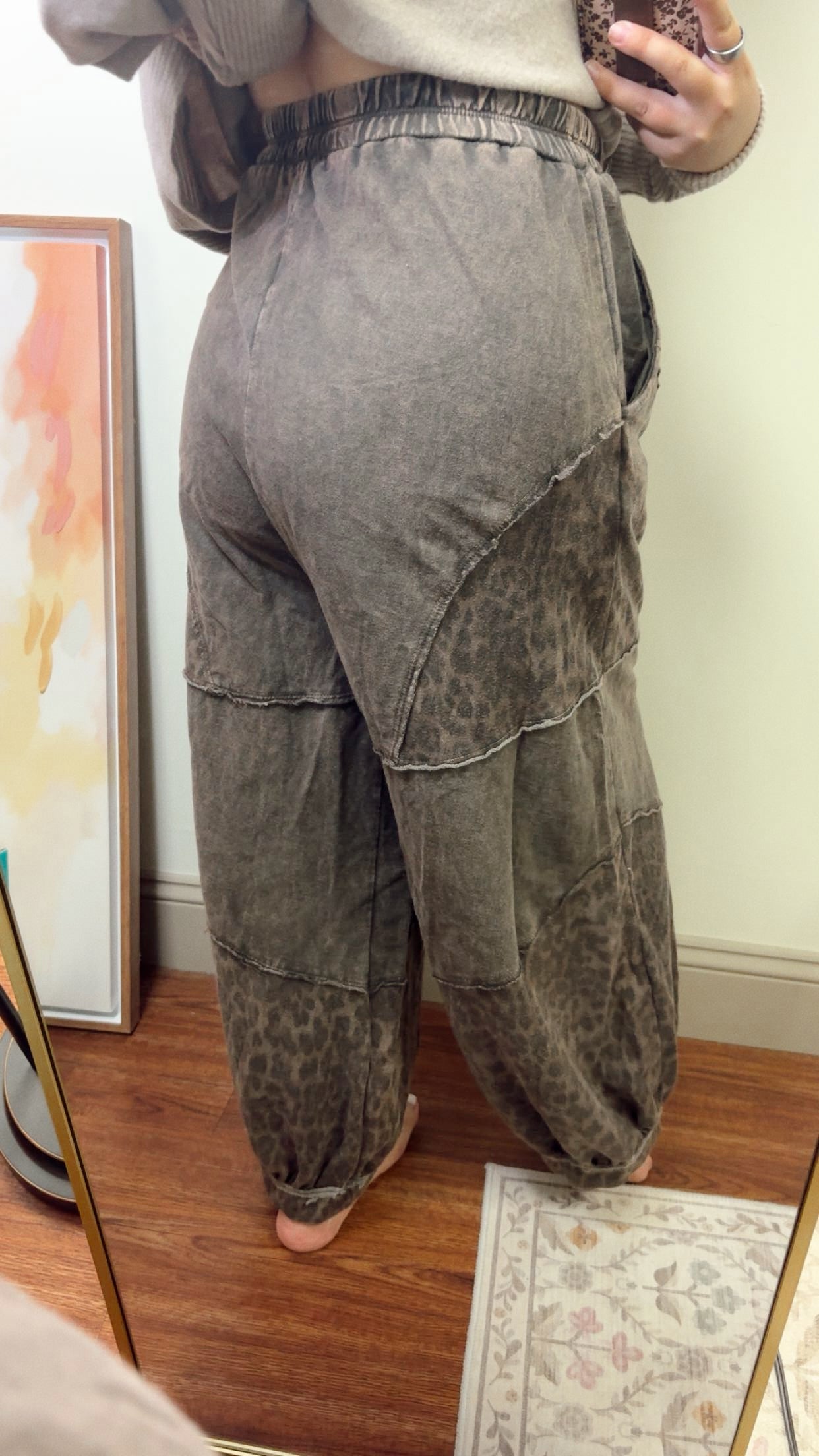 The Wren Leopard Pants