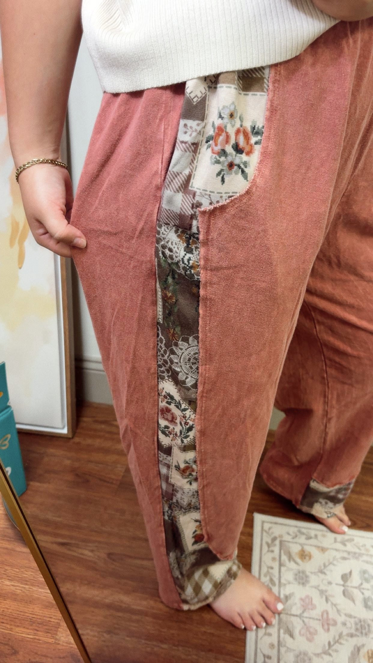 Nostalgia Patchwork Pants