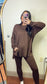 Timeless Legging Set - Brown