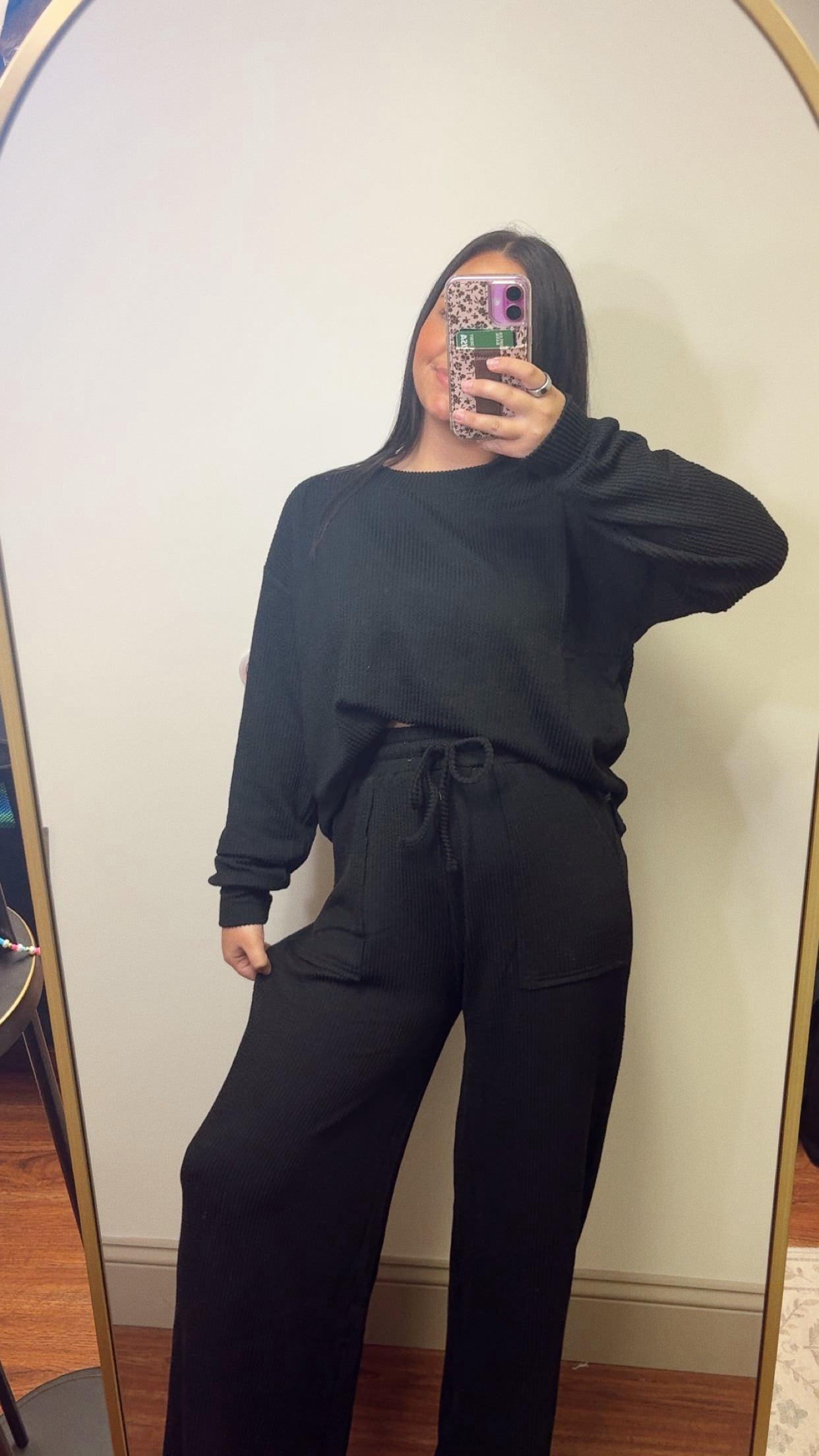 Cozy Girl Set - Black