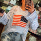 Land Of The Free Crochet POL Top