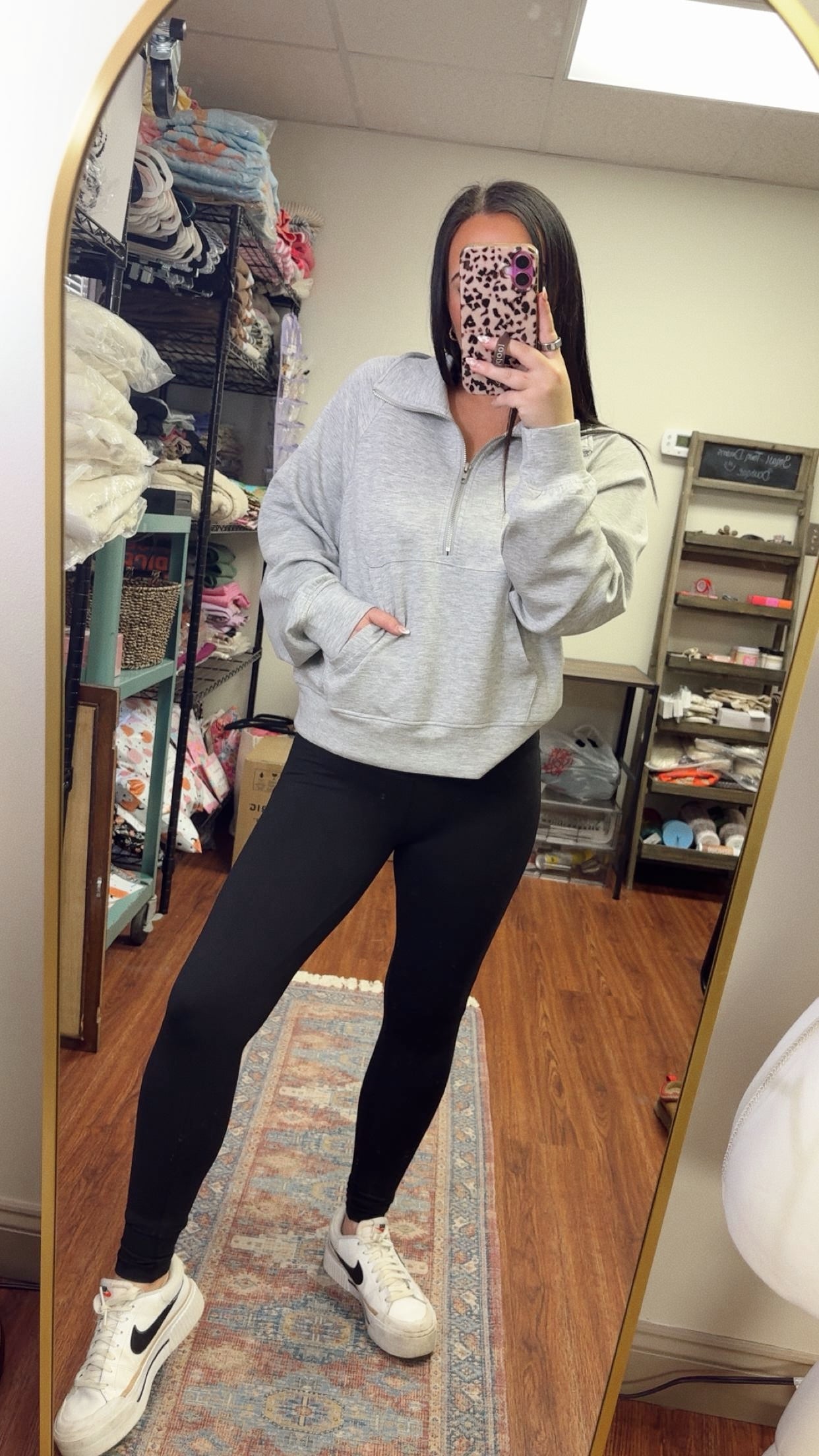 Luxe Scuba Quarter Zip