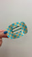 Checker Flat Claw Clips